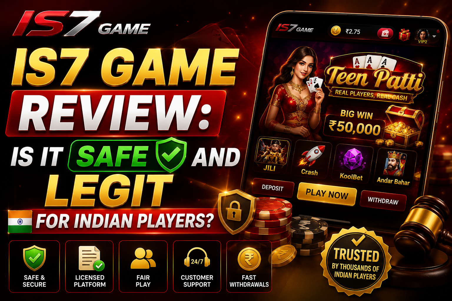 IS7 Game review — is it safe and legit