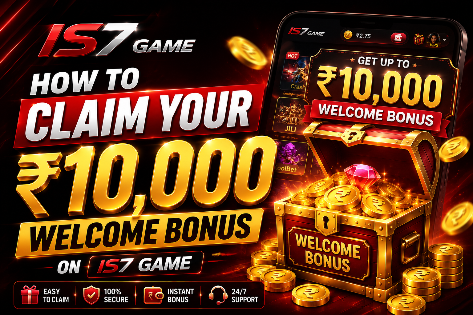 How to claim your welcome bonus